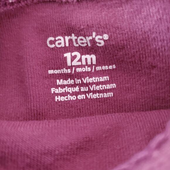 Carter's‎ Cat & Jack Size 12 Months Long Sleeve Bodysuits Pre-Owned - Picture 6 of 7